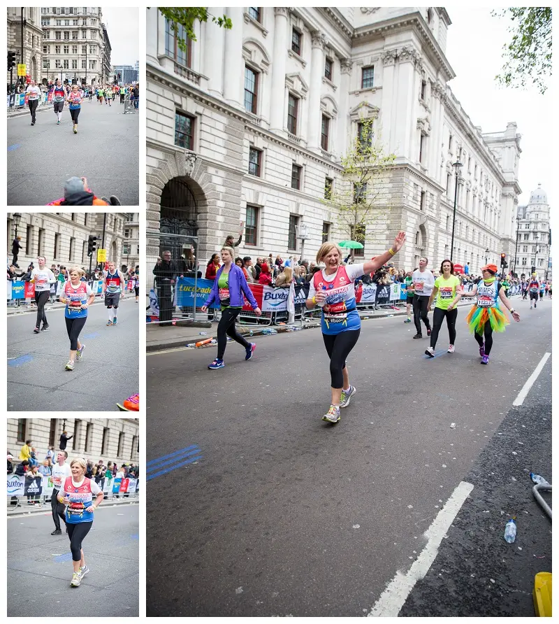 Finishing the London Marathon 2015 Photography